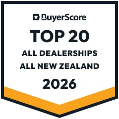Buyerscore Award - Top 20 All Dealership All New Zealand 2026